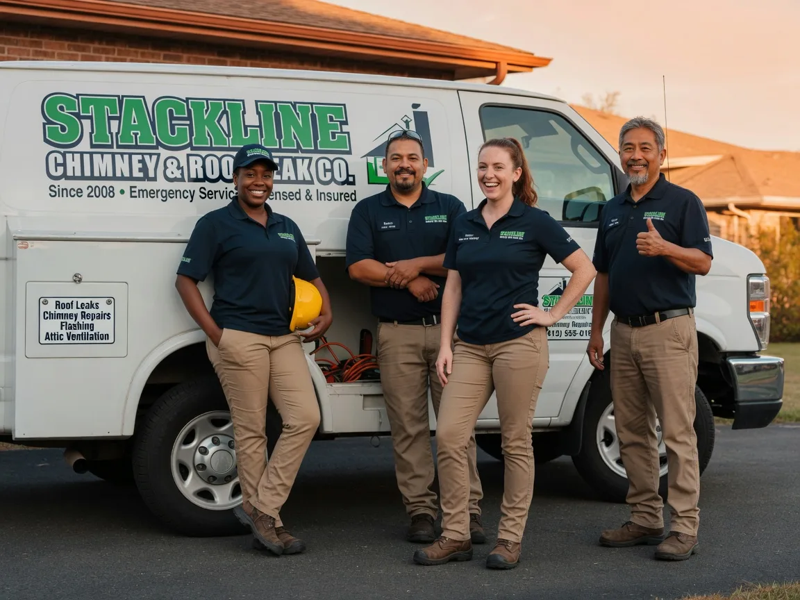 Chimney flashing repair company in Clayton, WA